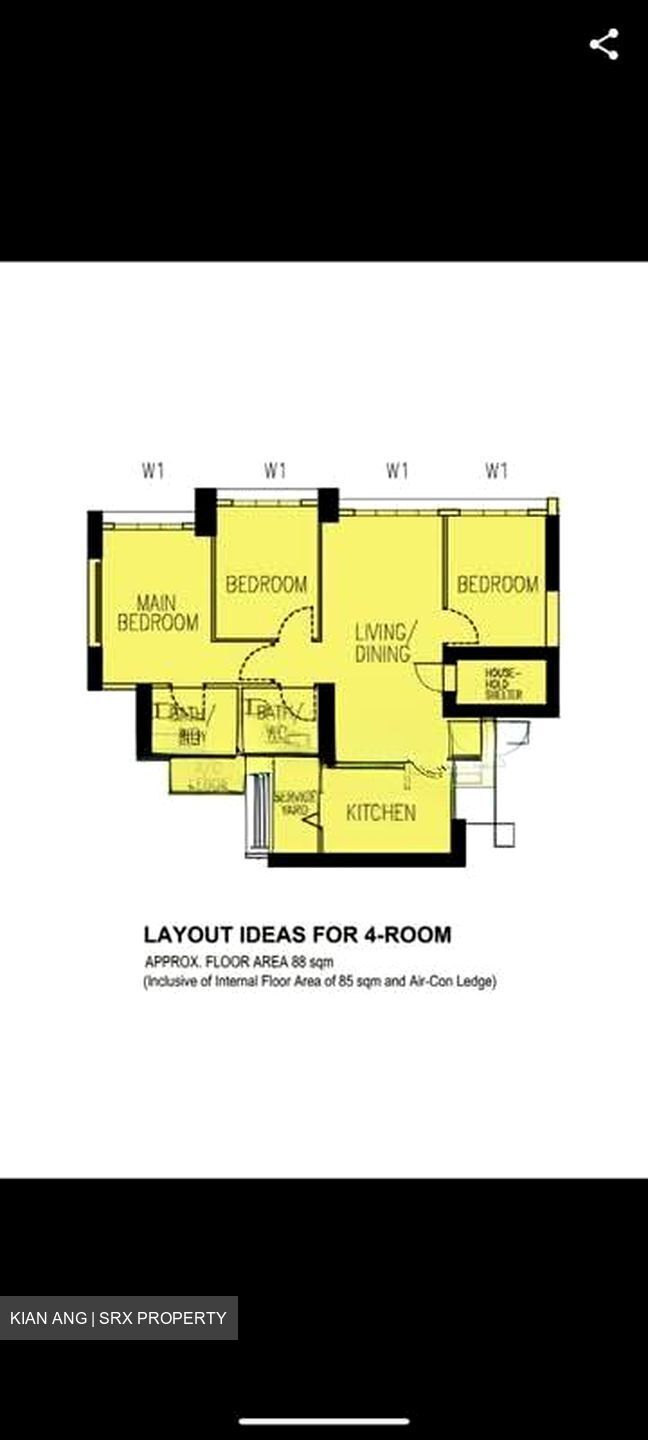 Blk 94 Skyparc @ Dawson (Queenstown), HDB 4 Rooms #574543751